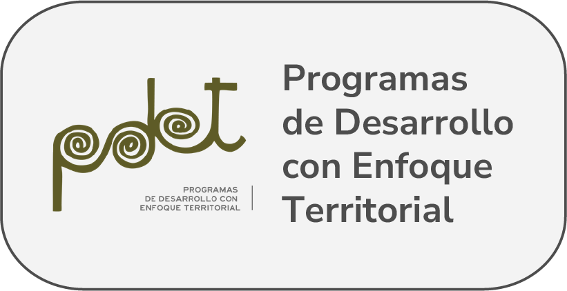 Programas de Desarrollo con Enfoque Territorial